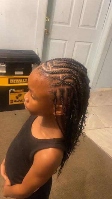 Kid Boho Fulani Braids