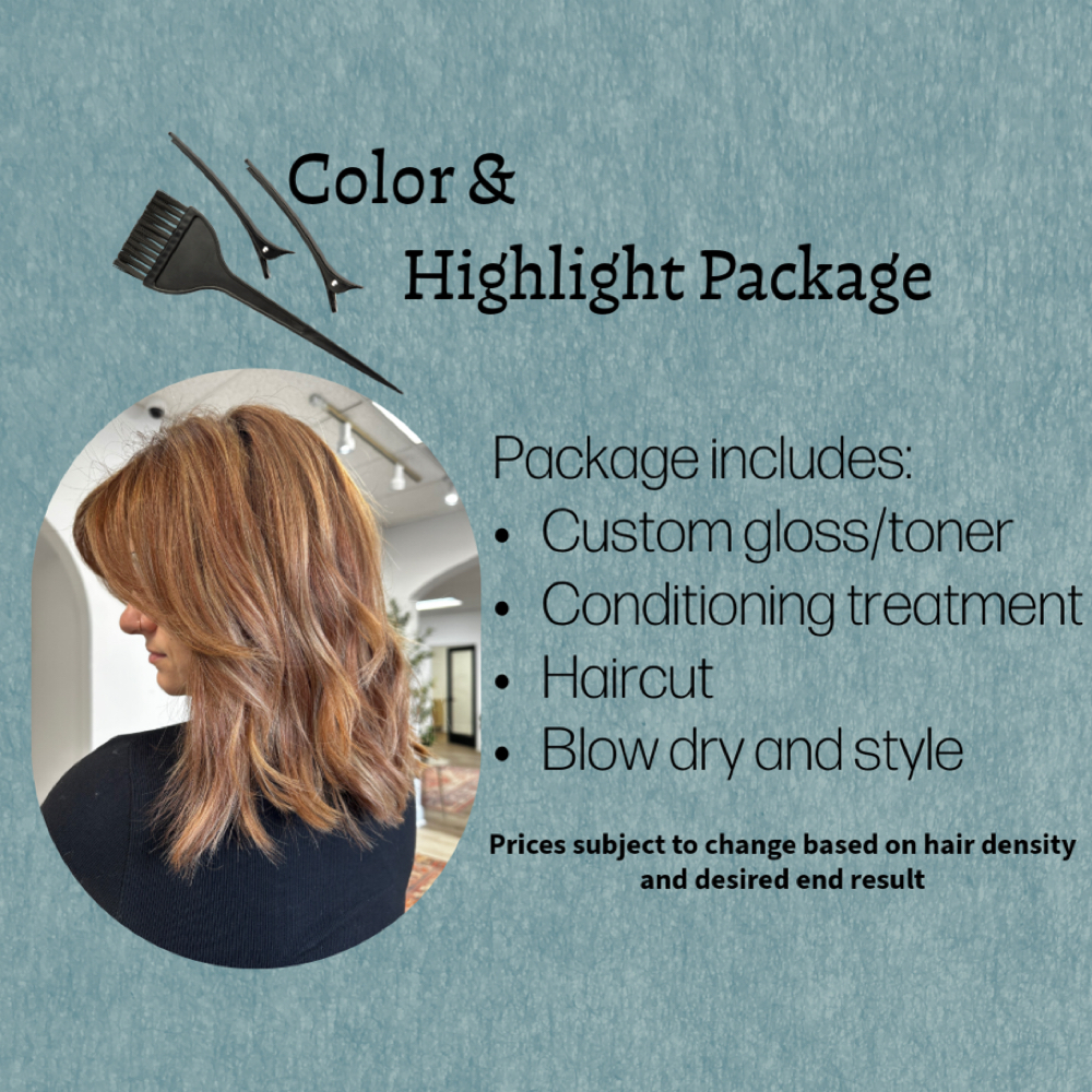 Color + Highlight Package at Styled by Melisa in Summerland key, FL