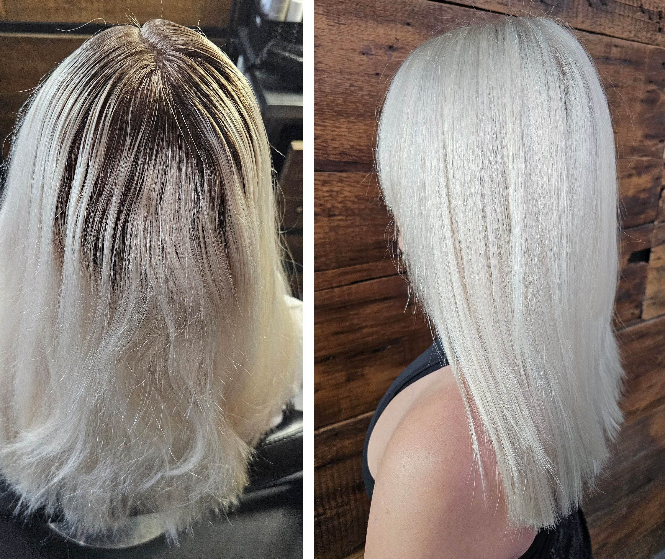 Bleach Root Touch - Up, & Cut