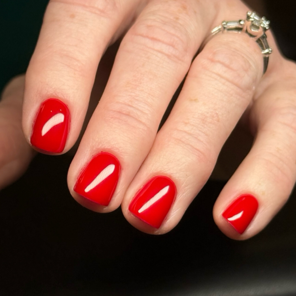 Structured Gel Manicure at GVL Hair Loft in Greenville, SC