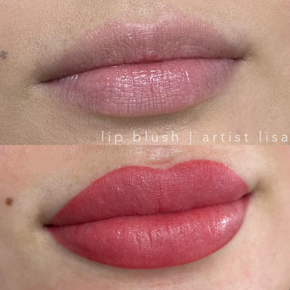 Lip Blush Touch Up With Lisa at Cindy Phan Brows in Brandon, FL