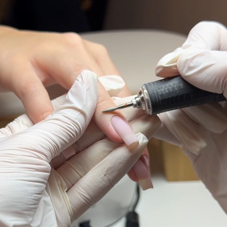 Dry manicure at Skin Glass in Houma, LA