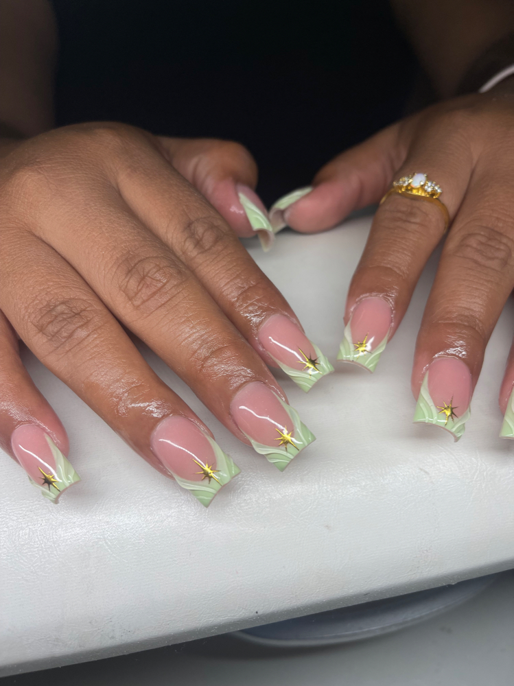 Short Acrylic Full Set