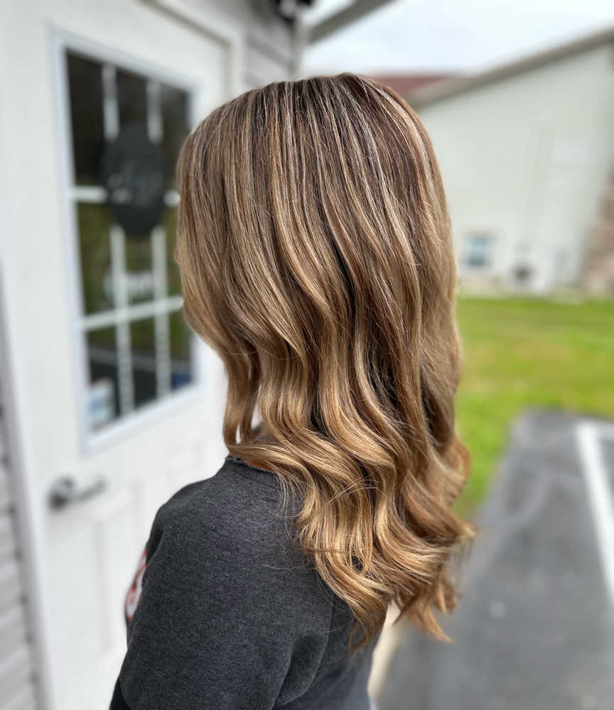 Root Retouch w/Full Highlights