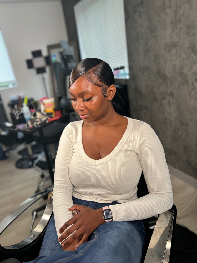 Sleek Ponytails