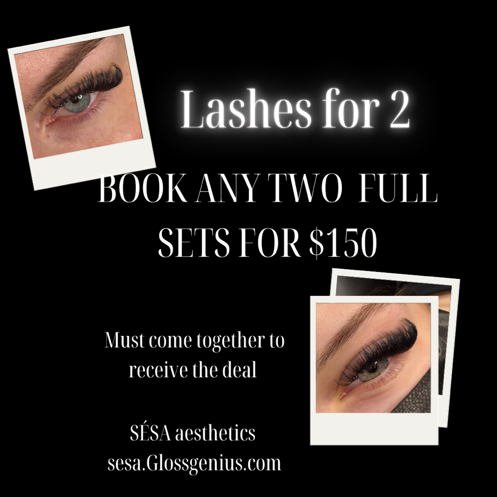 LASHES FOR 2