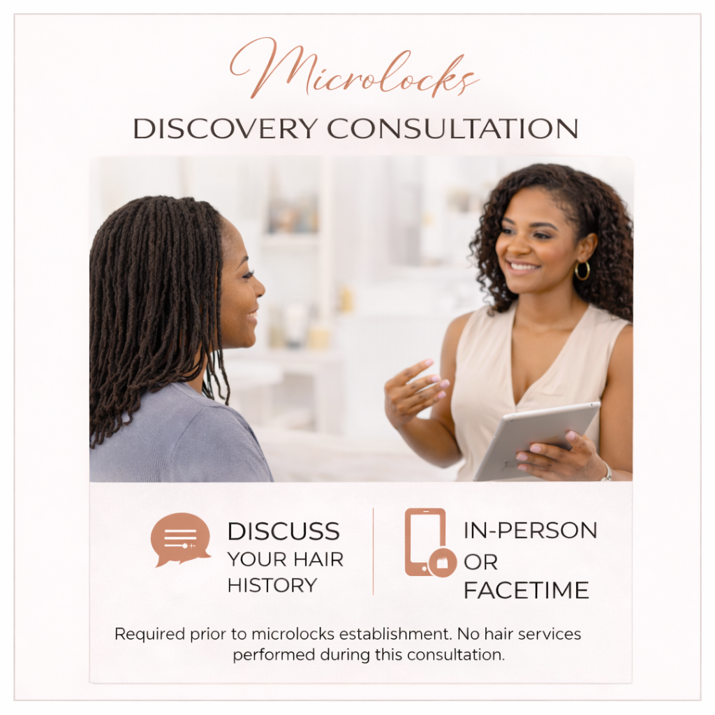 Microlocks Discovery Consultation at Paradise Hair Promotions in Bedford Heights, OH