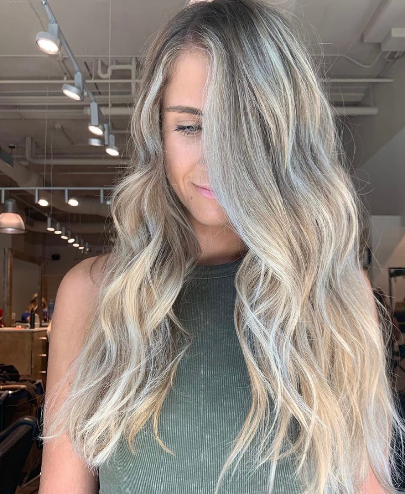 Full Baby Light/ Foilyage +Blow Dry