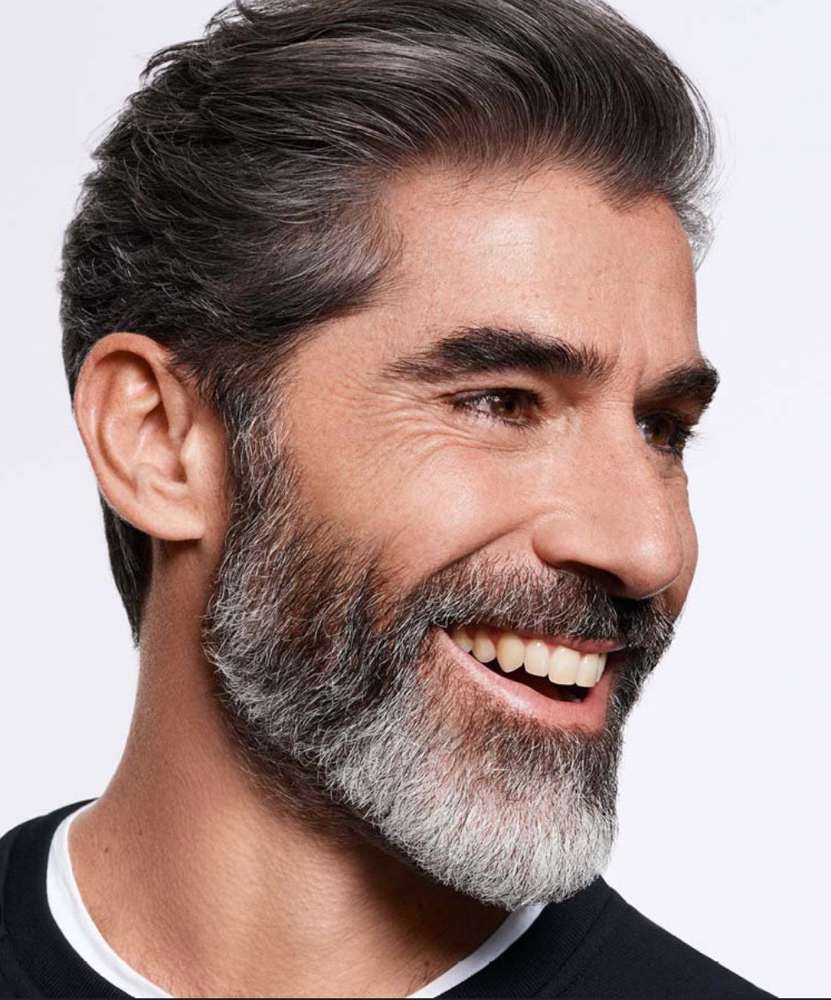 Men’s Grey Blending at Hair By Adriana Cimino in Pecatonica, IL
