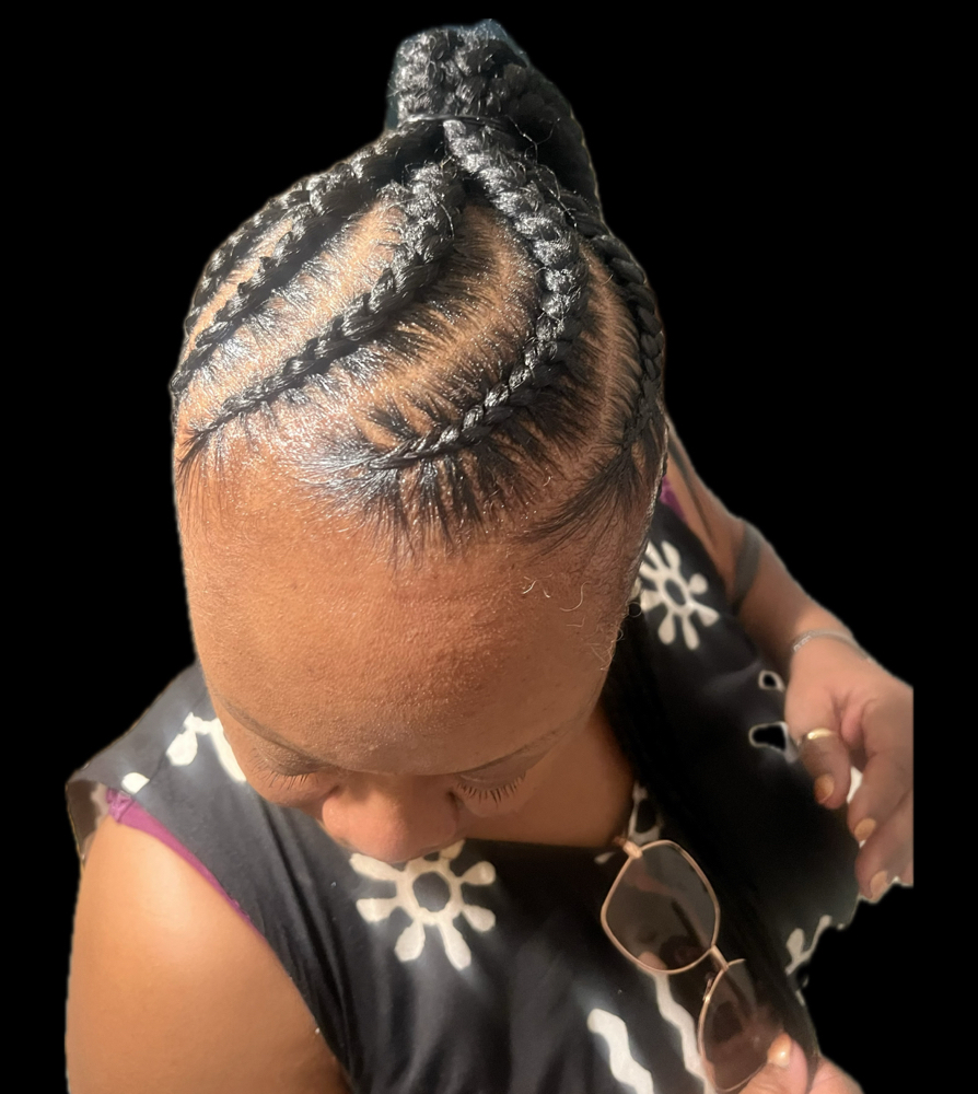 Braided Up Pony Large