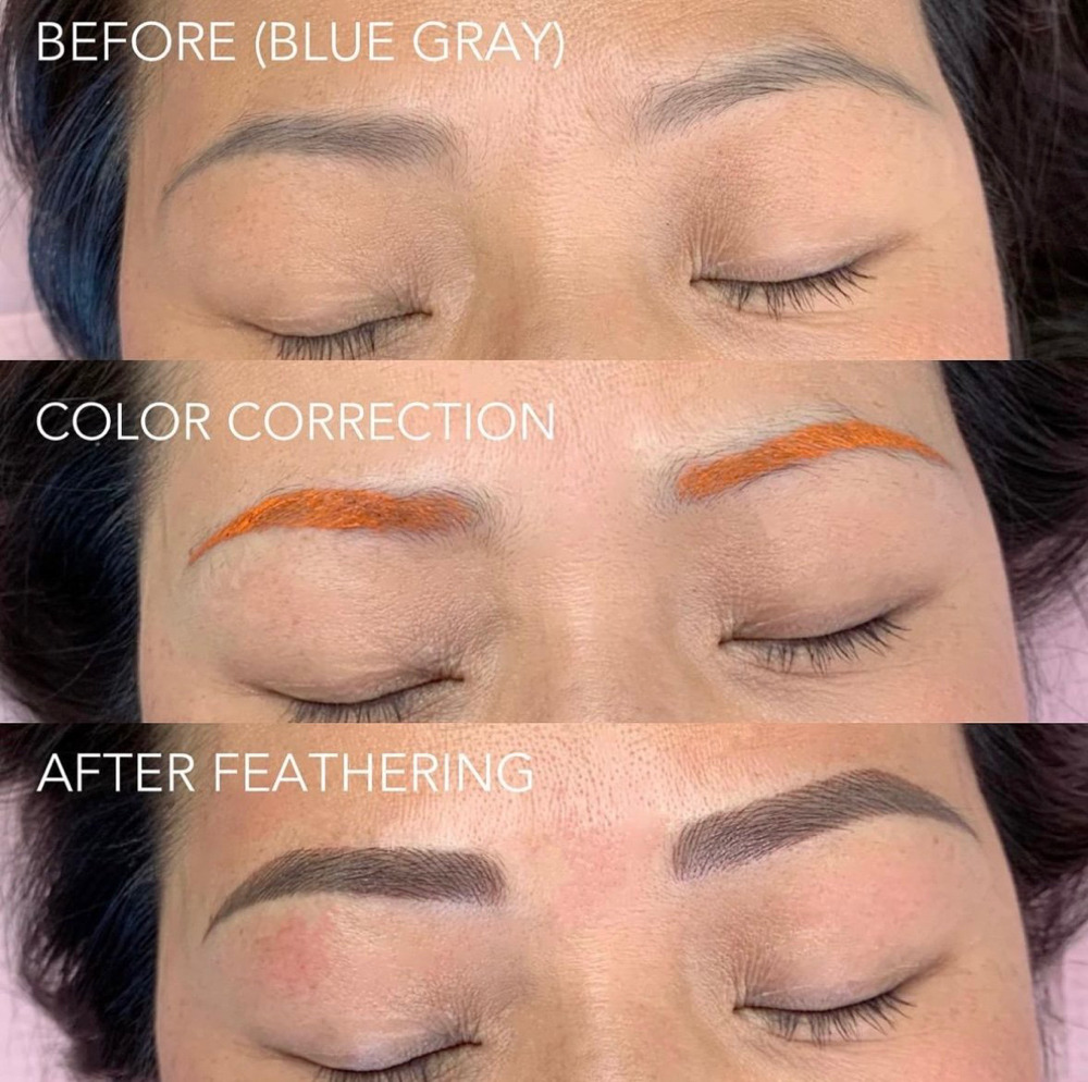 Eyebrow correction (not my work)