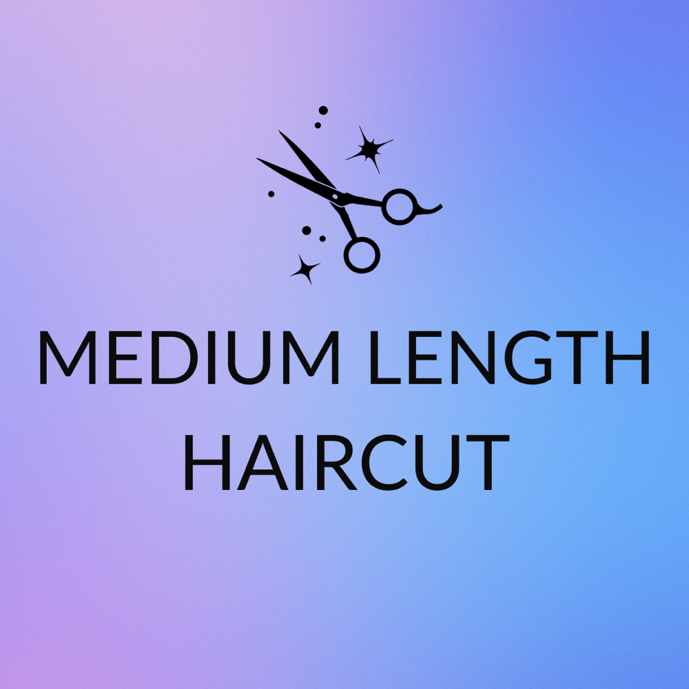 Medium Length Haircut & Style