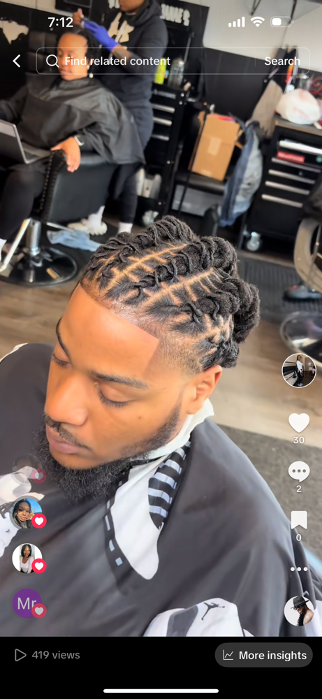 Loc Retwist / Cut