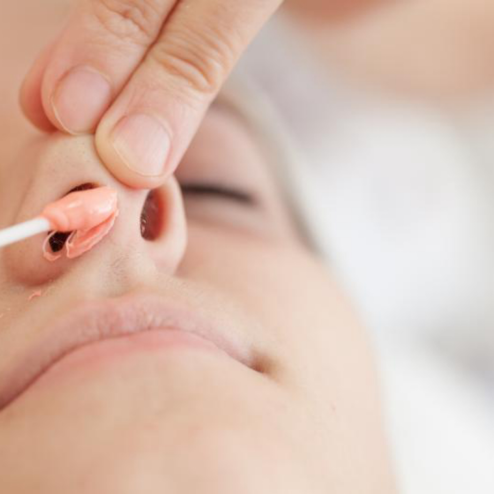 Nostrils wax at Lash&Glo in Boerne, TX
