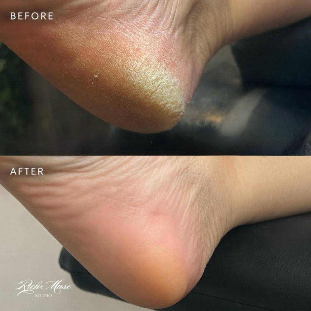 STEAMED PEDICURE at Rich Muse Studio in Orlando, FL