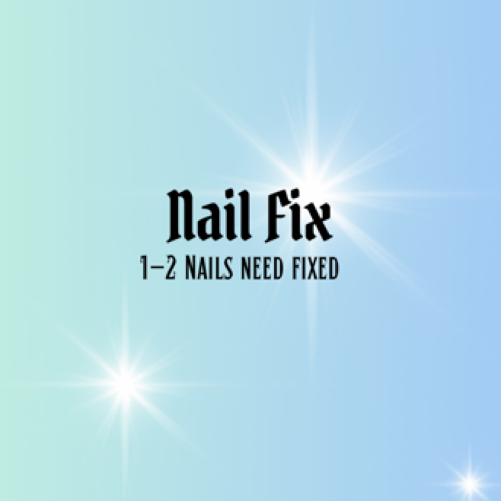 Nail Fix at Bombshell Beautique Salon & Spa in Canyon Lake, TX