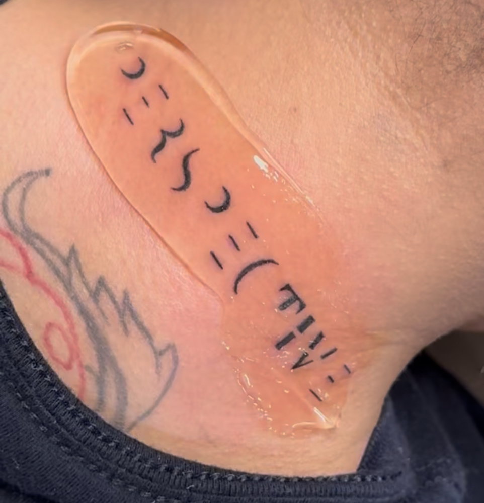 tiny tattoo at JazzyD Esthetics in canton, MI