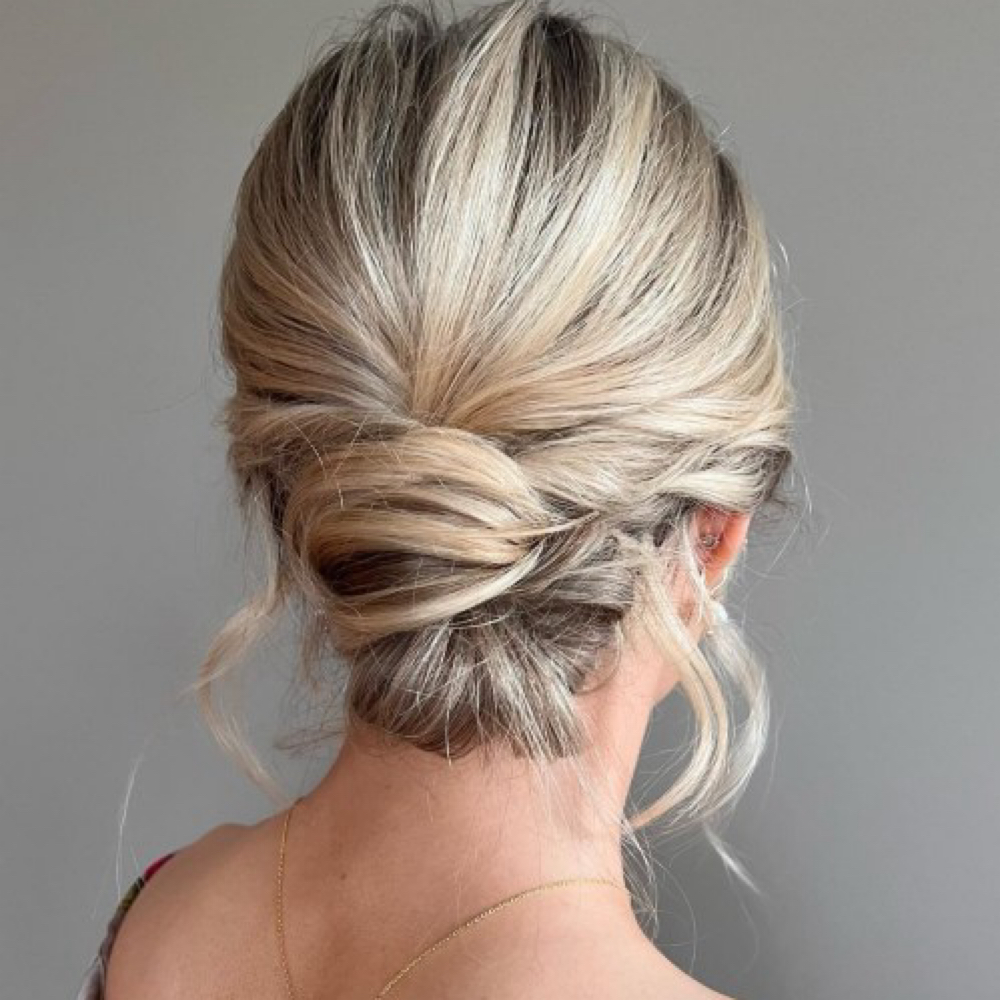 Updo at Beauty Blowout Bar Salon in San Antonio, TX