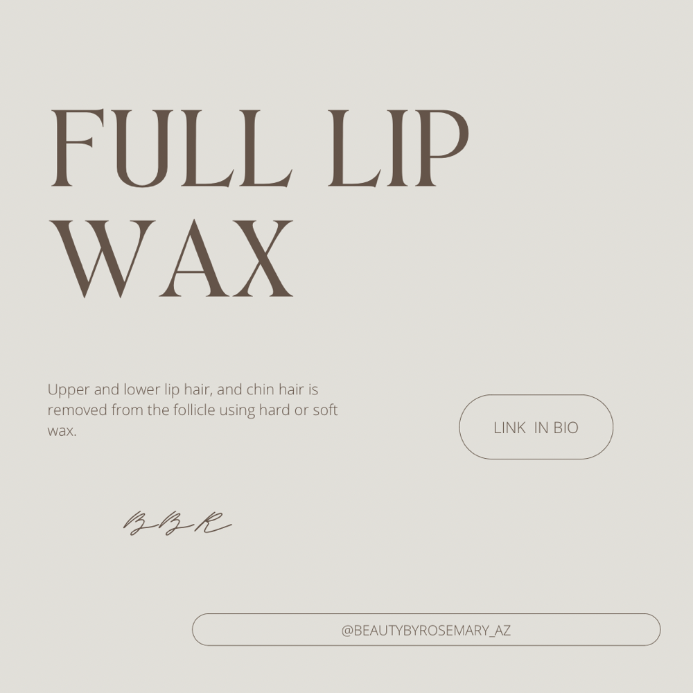 Full Lip Wax