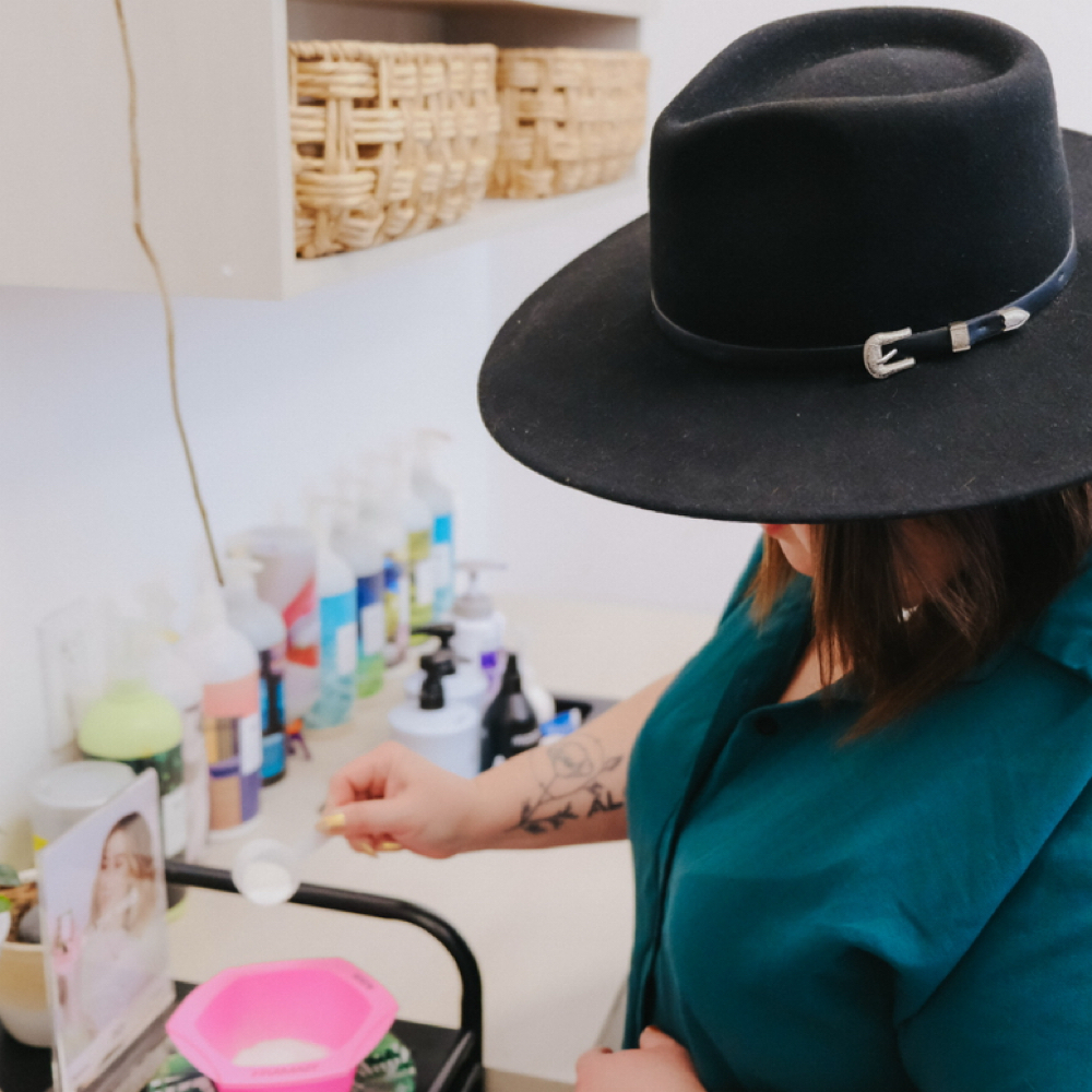 Color Base/ No  Blow-dry at ( H)art + Sole in Oakland, CA