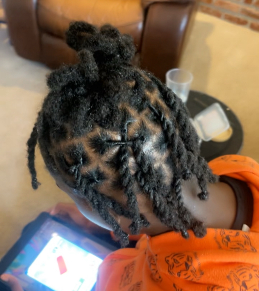 Kids Loc Retwist at Brittany “Bp” in Marietta, GA