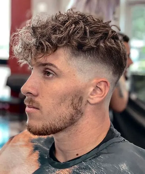 Burst Fade / Broccoli Cut at Westgate Barber & Family Hair Studio - Arm N Anvil in Ann Arbor, MI