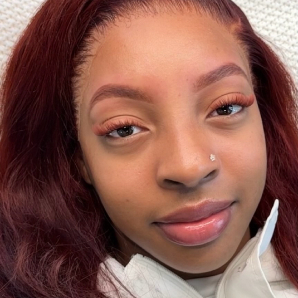 FULL SET OF COLORED LASHES at Serenity's Beautique in Ithaca, NY