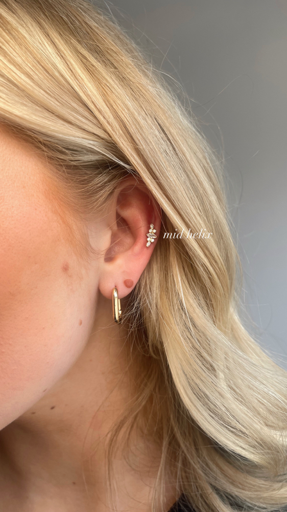 Cartilage/Helix piercing