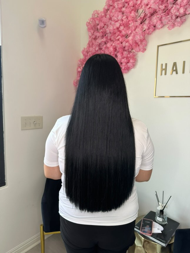 100 Grams Dark Color Seamless Weft