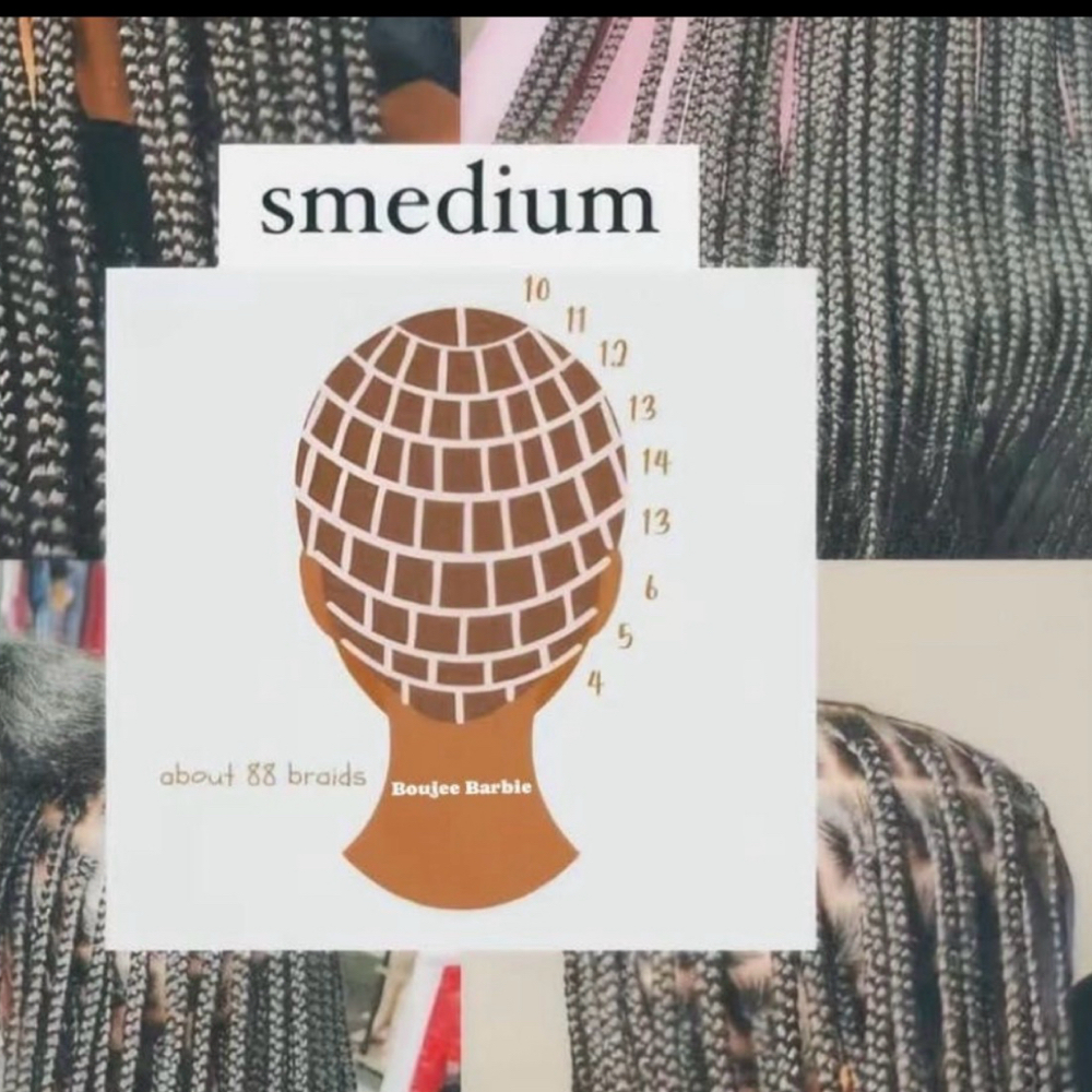 Smedium Knotless at Natasha Martin Hair Vision LLC in Greensboro, NC
