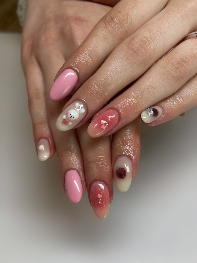 Full Freestyle Nail Art