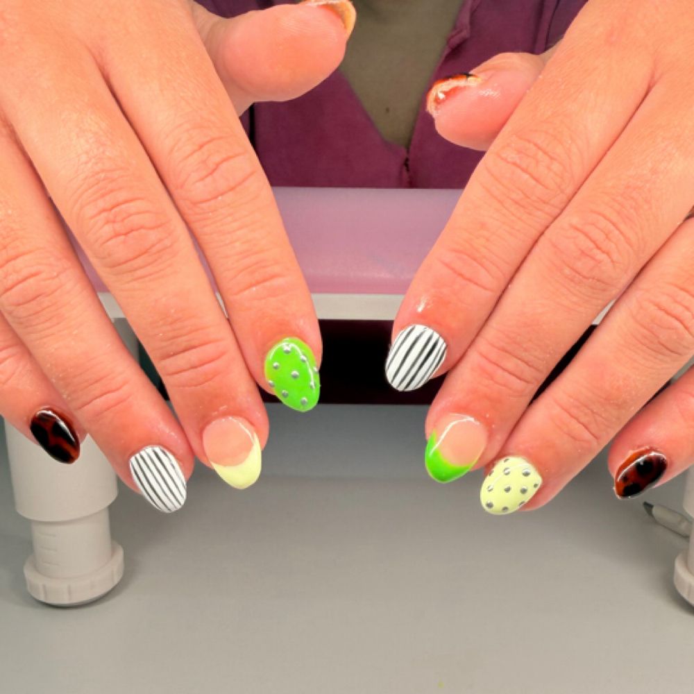 Full Set Short at Barefoot Beauty Hair Salon in Monticello, KY
