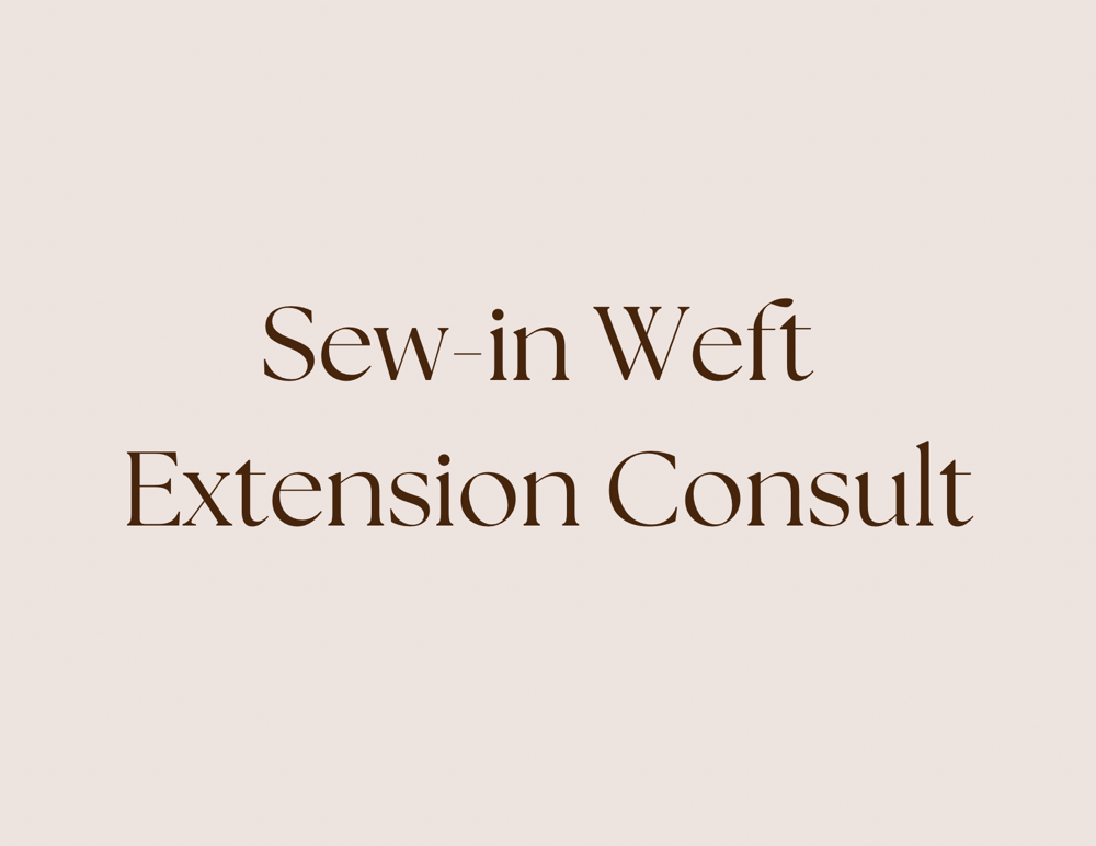 Sew in weft extension consult