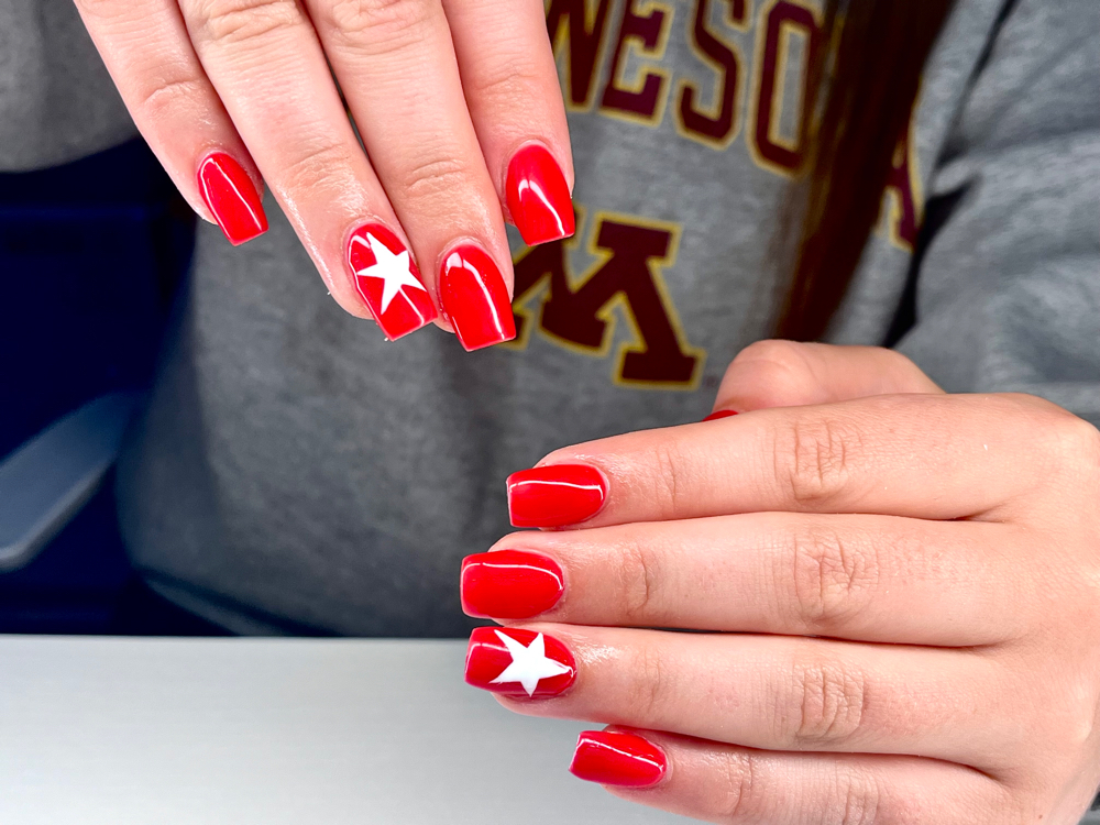 Short Acrylic Full Set at Eclipse.nailzz in eagan, MN