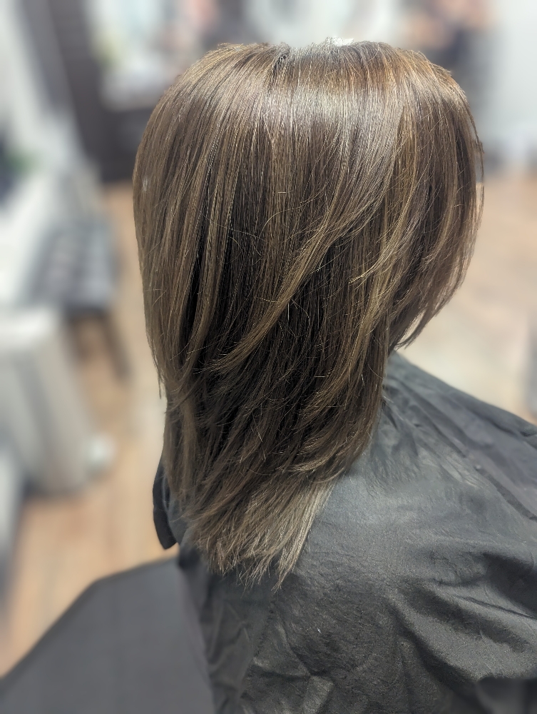 Dry Scissor Cut
