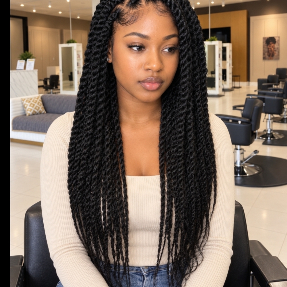 MARLEY TWIST/HAVANA TWIST at Braids By Titi in Bowie, MD