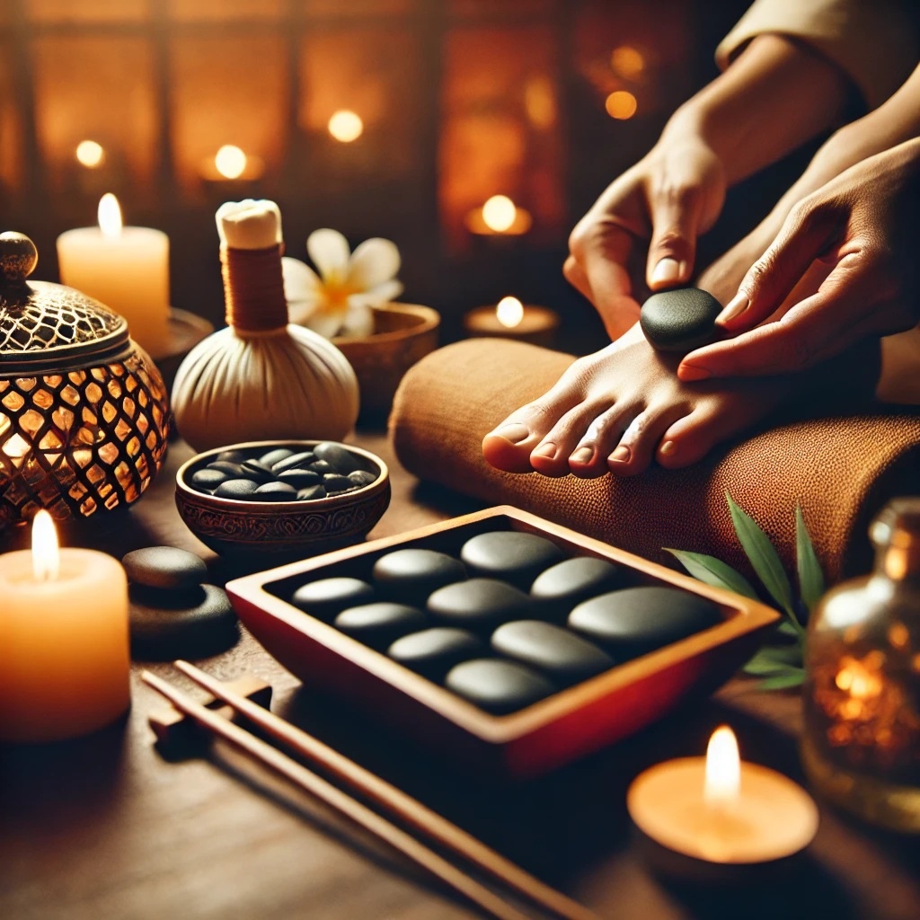 Hot Stone Pedicure at The Pedi Pod aka Lena’s in Laurel, MD