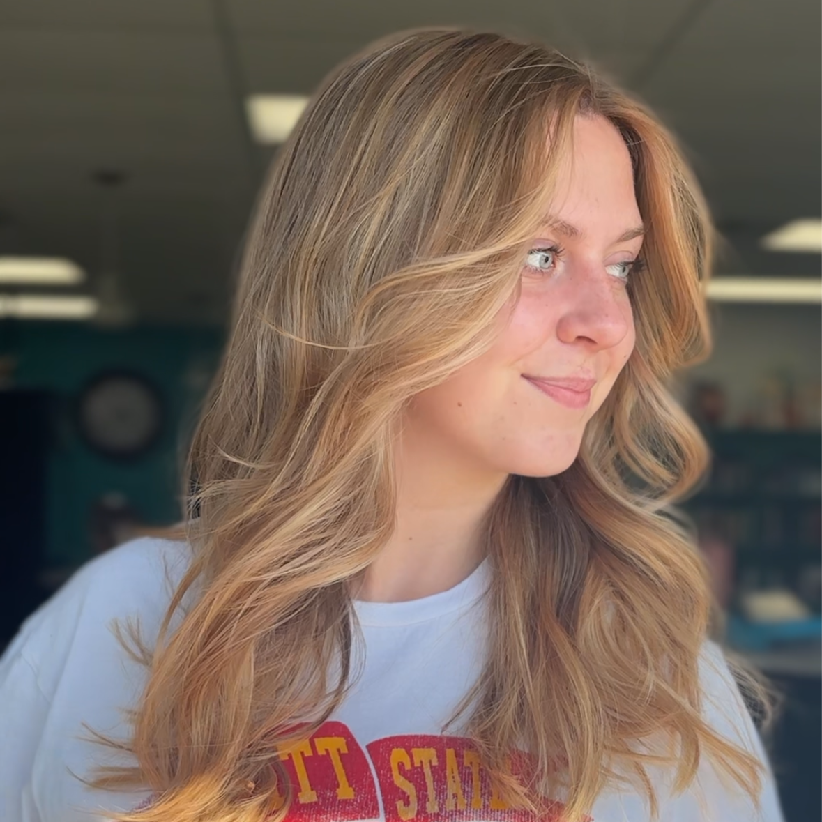Partial Custom Color at Lenz Hair Co in Overland Park, KS