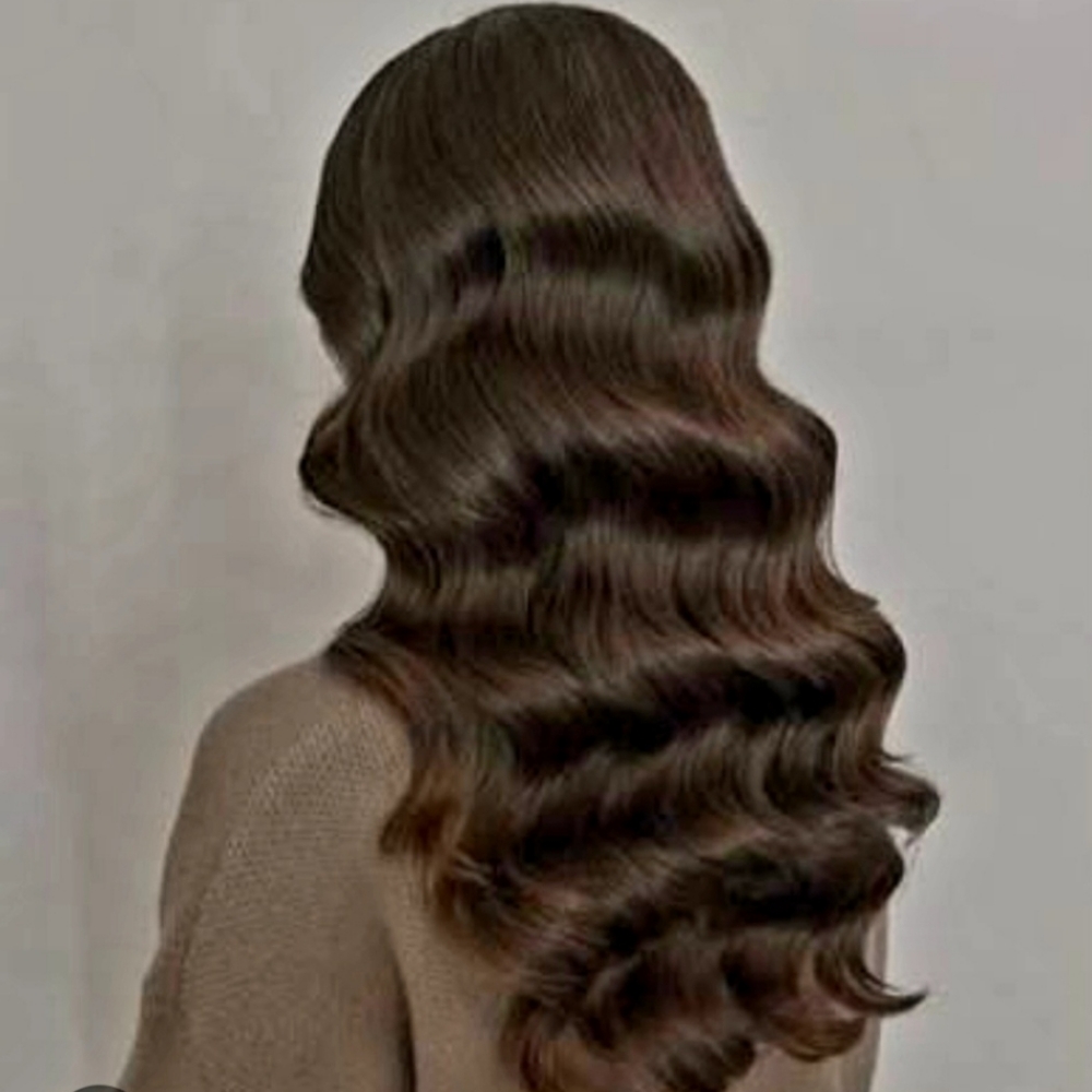 Old Hollywood Waves at Fresh Hair By Nichole in Corpus Christi, TX