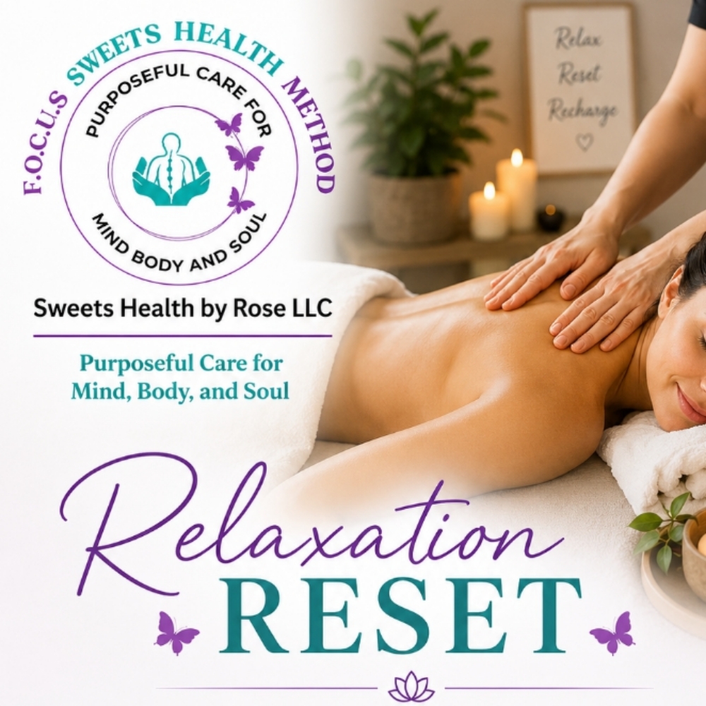 Relaxation Reset (Swedish) at Sweets Health By Rose LLC in Fort Worth, TX