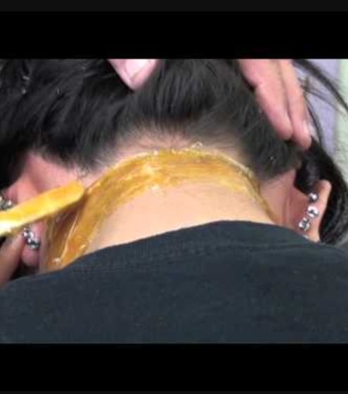 Neck Hairline Waxing