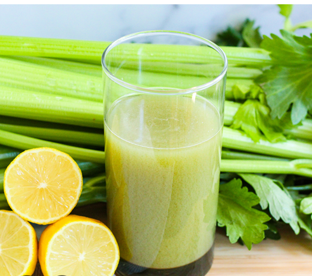 Celery And Lemon Shots
