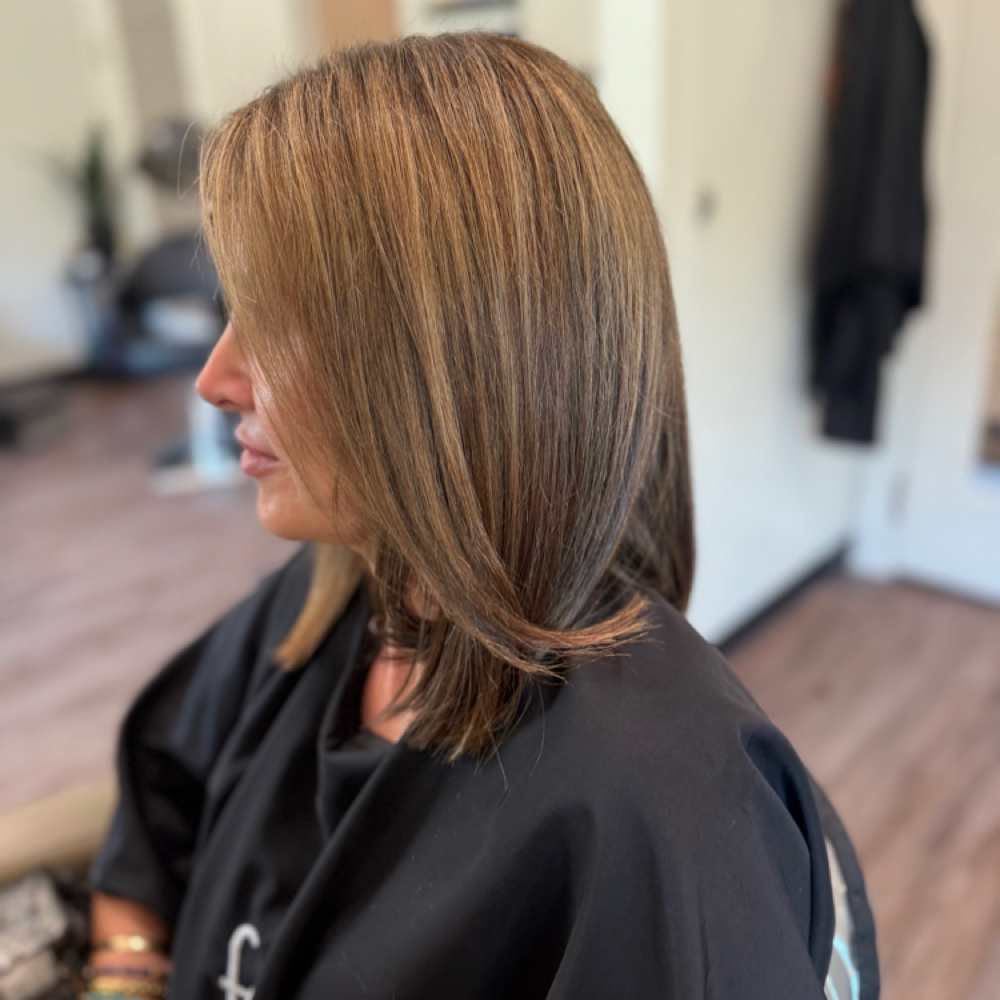 Add On Highlights To Color Service at Fika Hair Studio in Cranberry Township, PA