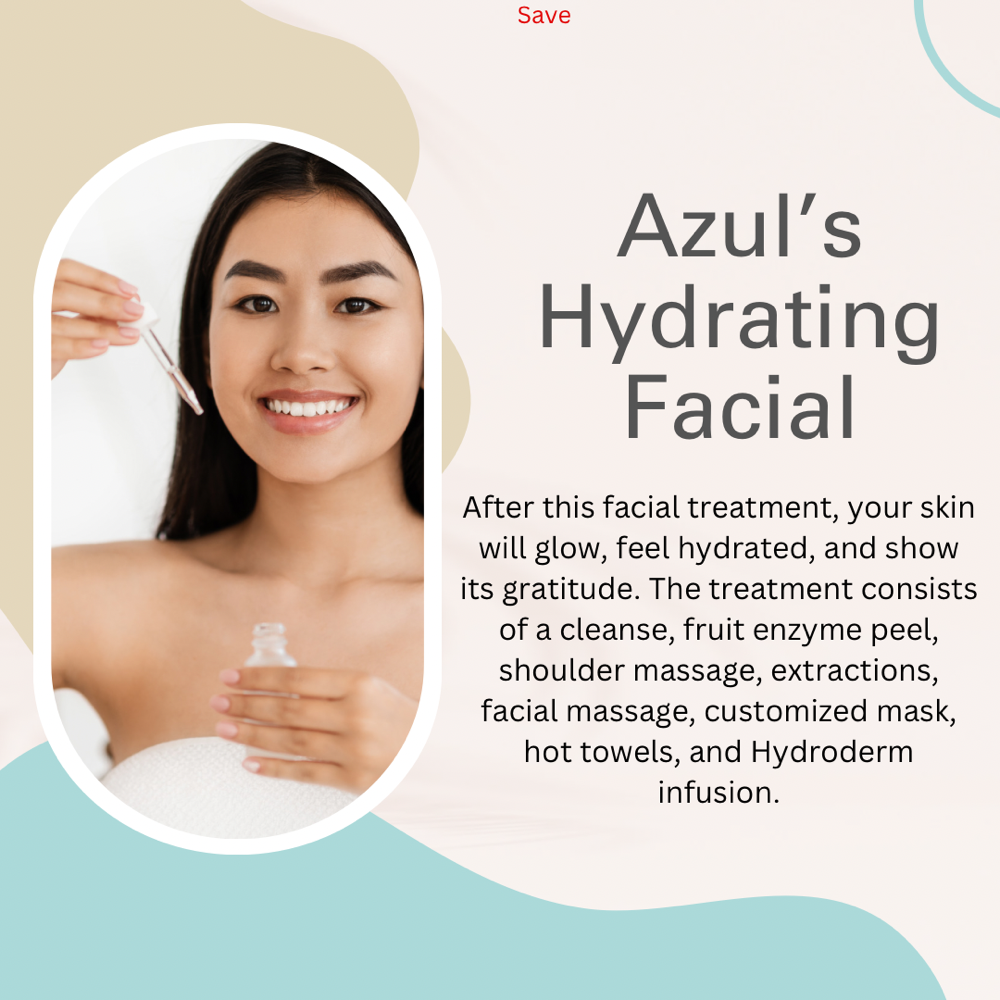 Azul Organic Hydrating Facial