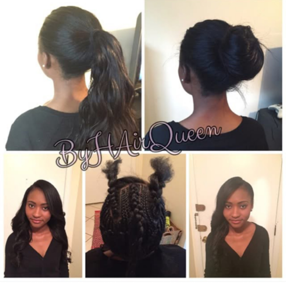 Three-part Sew-in at Hair Queen’s House of Beauty in Concord, NC