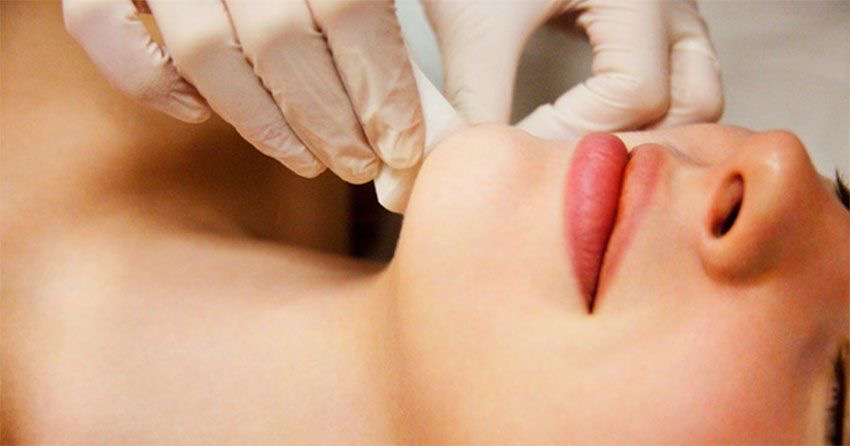Under Chin Wax