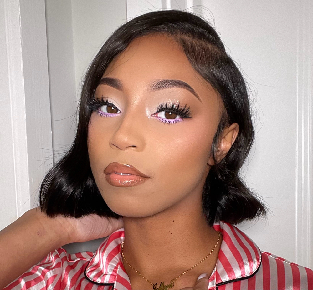 Full Glam with lashes at Andrew Hernandez