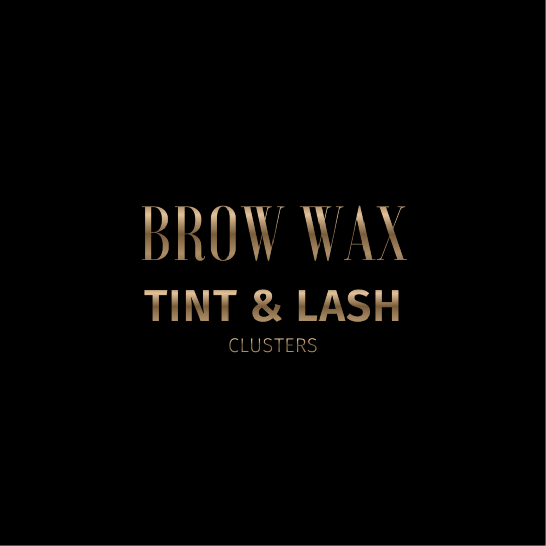 Brow Wax, Tint, & Lash Clusters