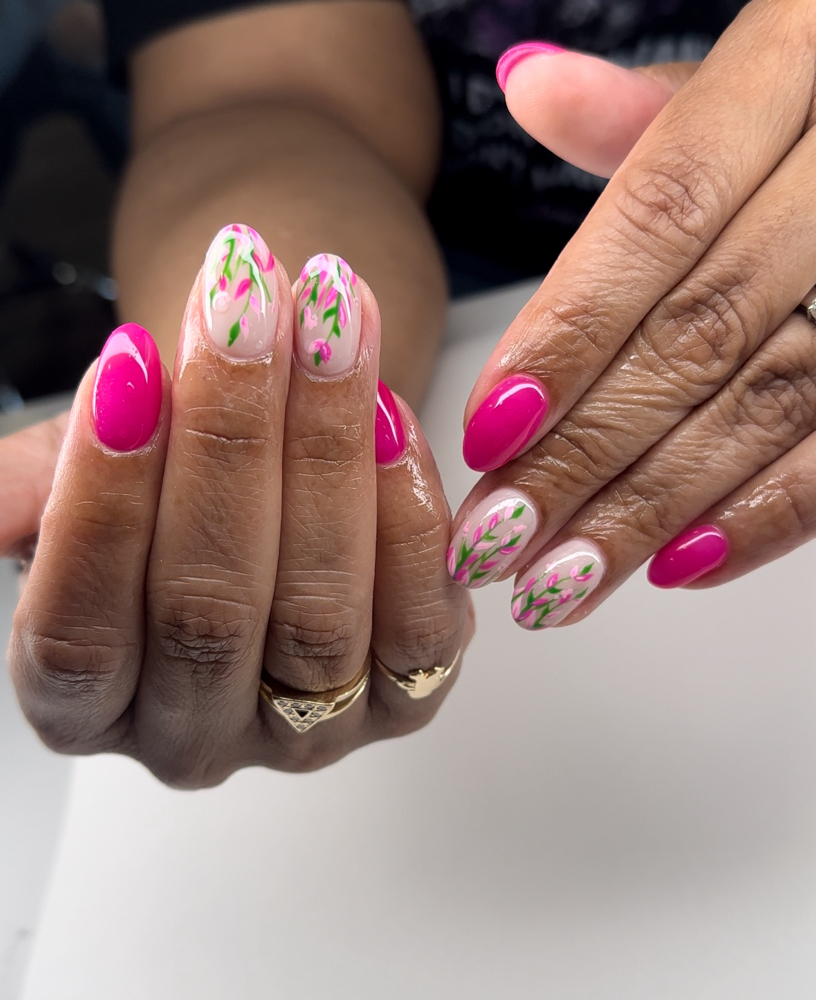 Acrylic Fill-In at Oh So Classy Nails LLC in Raleigh, NC