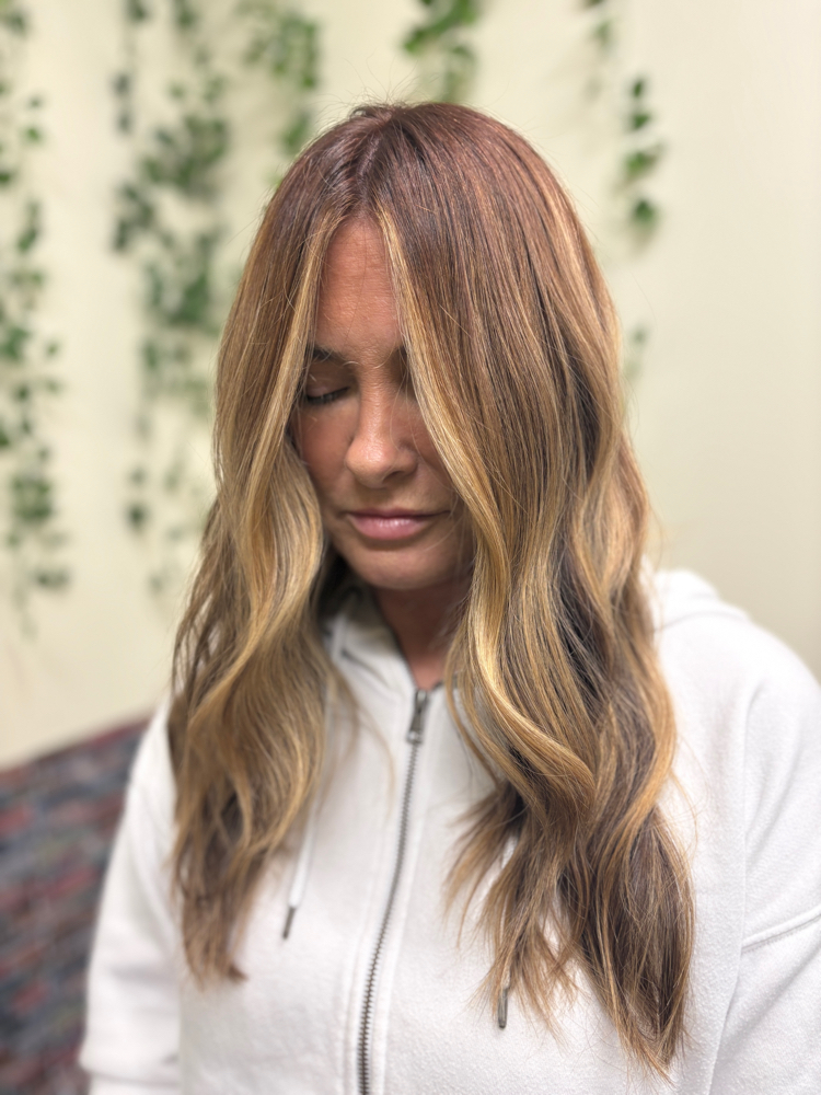 Mini/Face Framing Custom Blonding at To Dye For in Greensboro, NC